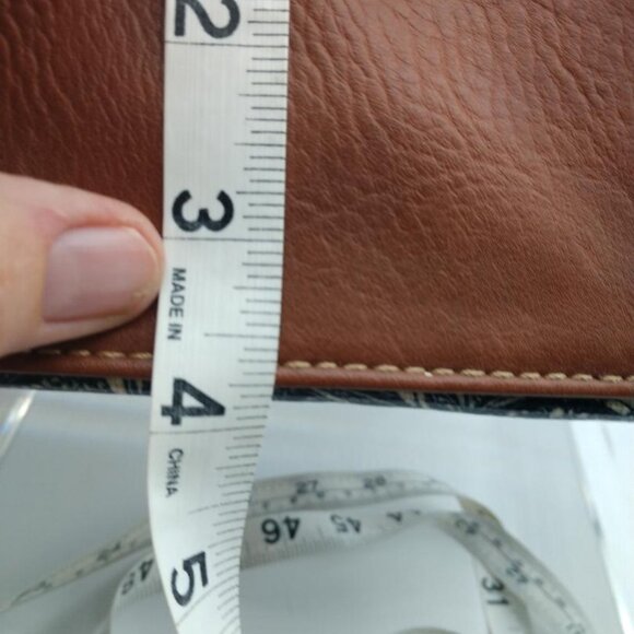 Sakroots City Satchel  Crossbody Blue/White - floral - Picture 7 of 10